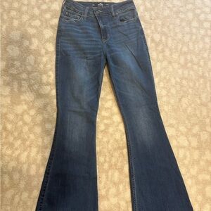 Hollister Dark Blue Flare Jeans